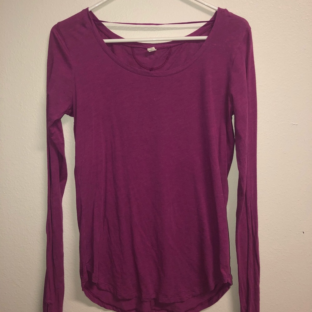 Cute Purple Long Sleeve